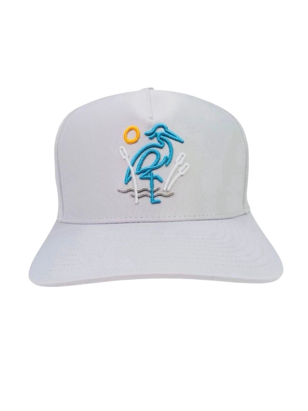 Waggle Great Blue SnapBack Hat - Gray - One Size (Up to 7 3/4)